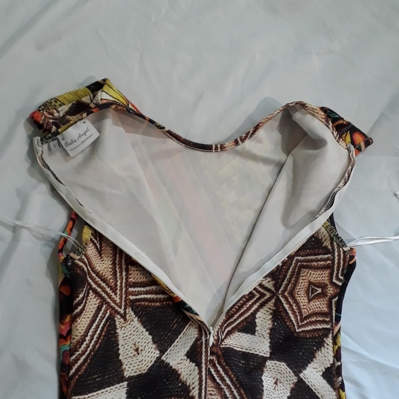 Baby Angel Multi Colored Kids Dress Size Small - Picture 6 of 7